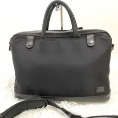 美品★2way A4可　ポーター　ビジネスバック　エルダー　ナイロン　黒