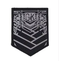 ドルフロ マーキング風 ミリタリーワッペンD ベルクロ仕様