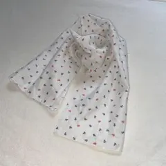 イカリ柄　ダブルガーゼマフラー　ハンドメイド