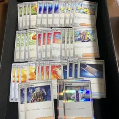 ポケカ 汎用40枚セット ペパー ネストボール 大地の器 ポフィン 夜のタンカ