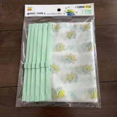 韓国ダイソー リトルグリーンメン スライドジッパーバッグ Sサイズ