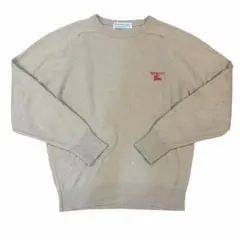 【希少】　バーバリー　Burberry ヴィンテージ　80s ニット　旧ロゴのサムネイル