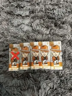 BALLISTIKBOYZ 松井利樹　千社札  4枚セット　クリアカード