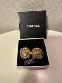 最終値下げ！CHANEL ゴールド イヤリング CCロゴ　ヴィンテージ