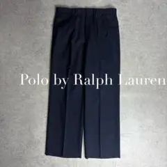 USED】Polo by Ralph Laurenツータック ウールスラックス - メルカリ