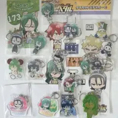 弱虫ペダル アクキー ステッカーセット 巻島裕介 東堂尽八 金城真護 御堂筋翔