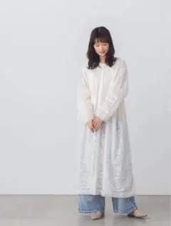 yuni パッチワークレースキャミワンピース - メルカリ