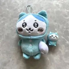 ちいかわ　ハチワレ　パジャママスコット　ぬいぐるみ　インテリアミニフィギュア
