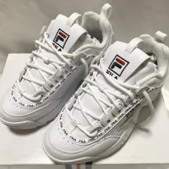FILA ダッドスニーカー 厚底 ホワイト 23.5cm