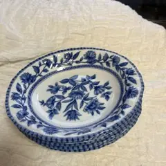 カレー皿　5枚　昭和　レトロ　食器　未使用