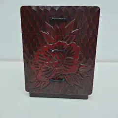 鎌倉彫 3段引出し 牡丹文様 小物入れ (幅180x奥行220x高さ240) - メルカリ