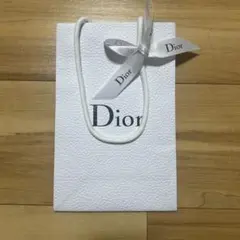 Dior ホワイトショップ袋