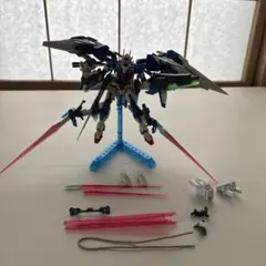 HG ガンダム　ガンプラ　ダブルオーガンダム　ザンユニット+セブンソード