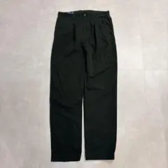 Ralph Lauren ブラック 2タックチノ ANDREW PANT 90s