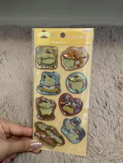 ポムポムプリン　ウォーターシール　サンリオ