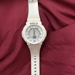 【ジャンク品】Baby-G ホワイト ショックレジスト