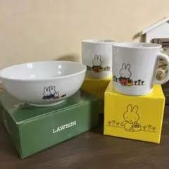 ミッフィーどんぶり　マグカップ2セット