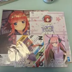 2025年最新】五等分の花嫁 色紙 二乃の人気アイテム - メルカリ