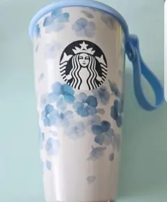 スターバックス　2026　さくら　ブルー　ストラップカップ　ステンレス　新品