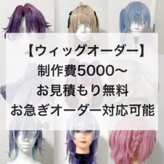 ウィッグオーダー受付中