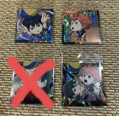 ハイキュー　シール　ウエハース　ゴミ捨て場の決戦　排球レア2枚　排球レア極1枚