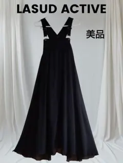 LASUD ACTIVE レースアップデザインジャンパースカート　SIZE　S