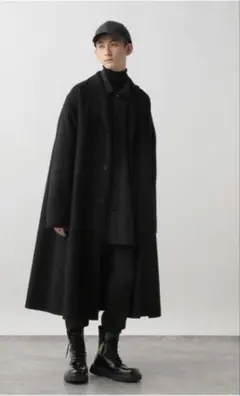 STERNBERG ウールリバーチェスターコート ブラック