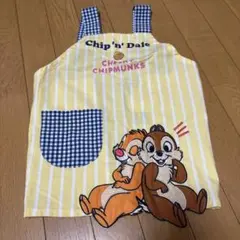 キッズ　幼児　エプロン　チップ　デール