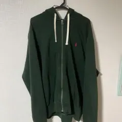 Polo Ralph Lauren 90s ジップアップパーカー サーマル