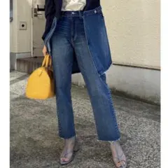Ameriアメリ SLIM TAPERED DENIM テーパードデニムのサムネイル
