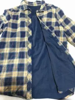 Lorenzo Righi 裏フリース　フランネル　チェックシャツ　LLサイズ