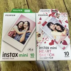 FUJIFILM instax miniチェキフィルム20枚