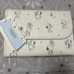 ジェラートピケ PEANUTS PUPPIES総柄母子手帳ケースMのサムネイル