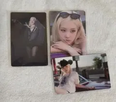 BLACKPINK　ロゼ　ROSE トレカ 韓国限定 3枚セット No.342
