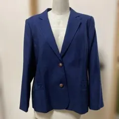 レディース　ジャケット　紺色　オンワード樫山