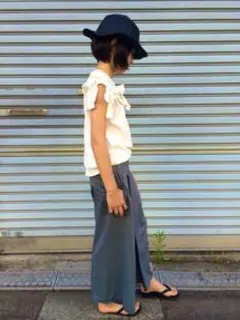 美品 スワップミートマーケット♡ギンガムパンツ100/プティマイン セラフ 無印