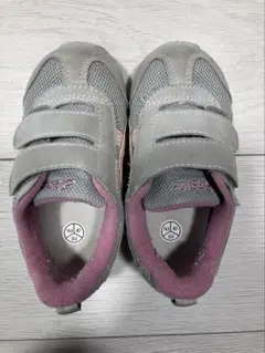 アシックス スクスク 14.5cm METID BABY スニーカー グレー