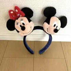 アメリカ LA ディズニー カスタマイズカチューシャ(ミッキー・ミニー)