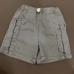 3CAN4ON ギンガムチェック ハーフパンツ