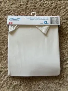 UNIQLO 新品　エアリズム　UVカットハイネックT ノースリーブ　白