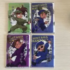 忍たま乱太郎　キャラクタークリアカード 4枚セット