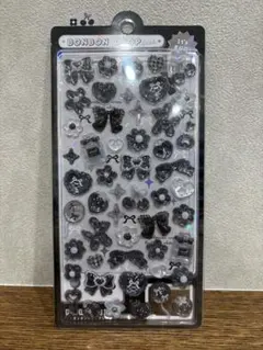 BONBON DROP キャラクターシール 黒　オリジナル