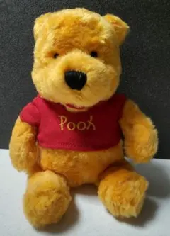 未使用 レトロ Disney くまのプーさん ぬいぐるみ ディズニー