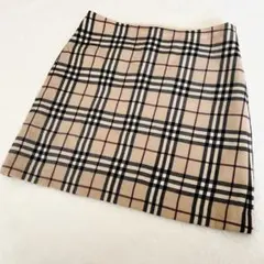 Burberry バーバリー ノバチェック 台形 ミニスカート 36 ＳY2K