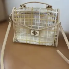 Samantha Vega チェック柄 ハンドバッグ　サマンサ