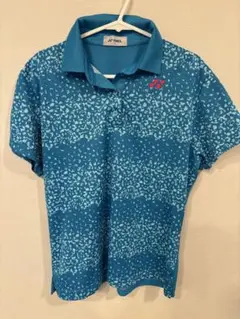 YONEX 青色 ポロシャツ