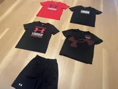 UNDER ARMOUR Tシャツ 短パン 5点セット