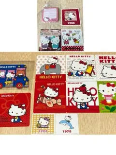 ハローキティ ふせん　ポストイット　リーメント　シール　レア　コレクション