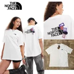 Lサイズ★The North Face バックプリント 半袖Tシャツ ホワイト