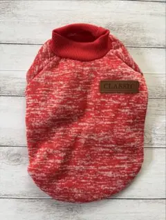 犬服　長袖　裏起毛